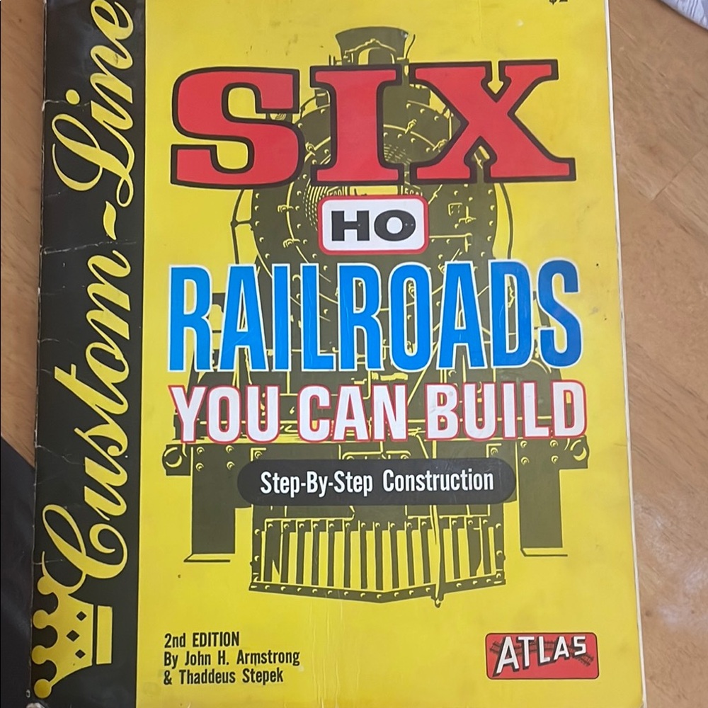 Vintage Atlas HO Railroads Book